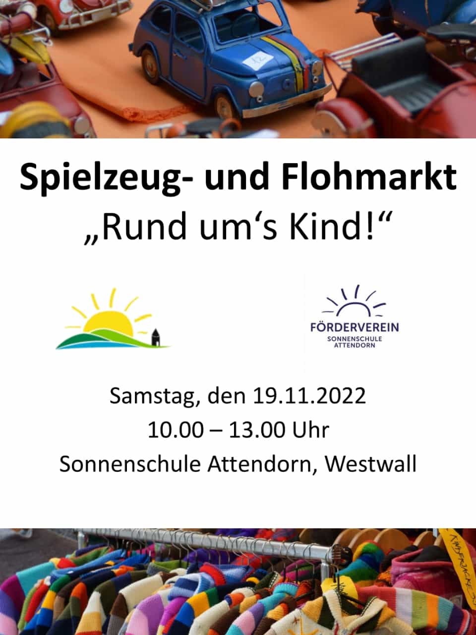 Read more about the article Flohmarkt in der Sonnenschule